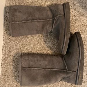 Gray Tall Ugg Boots